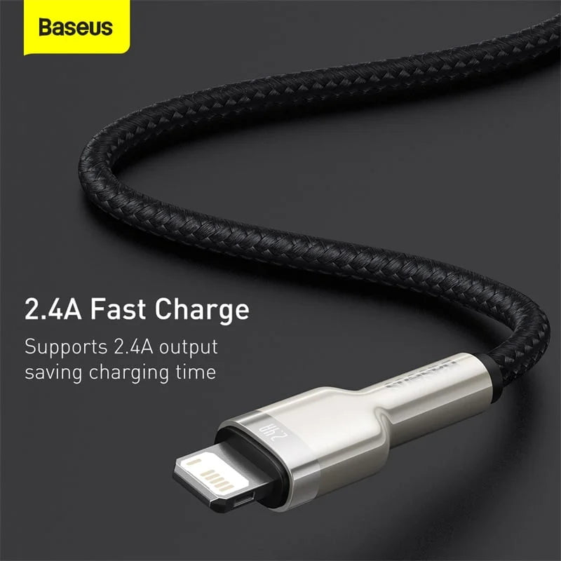 Baseus Cafule Series Metal Data Cable USB a IP 2.4A 1m