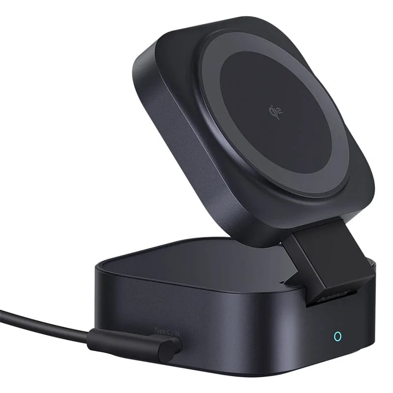 Baseus Pico Go Series 2-in-1 Magnetic Wireless Charger Qi2 67W Cosmic Black