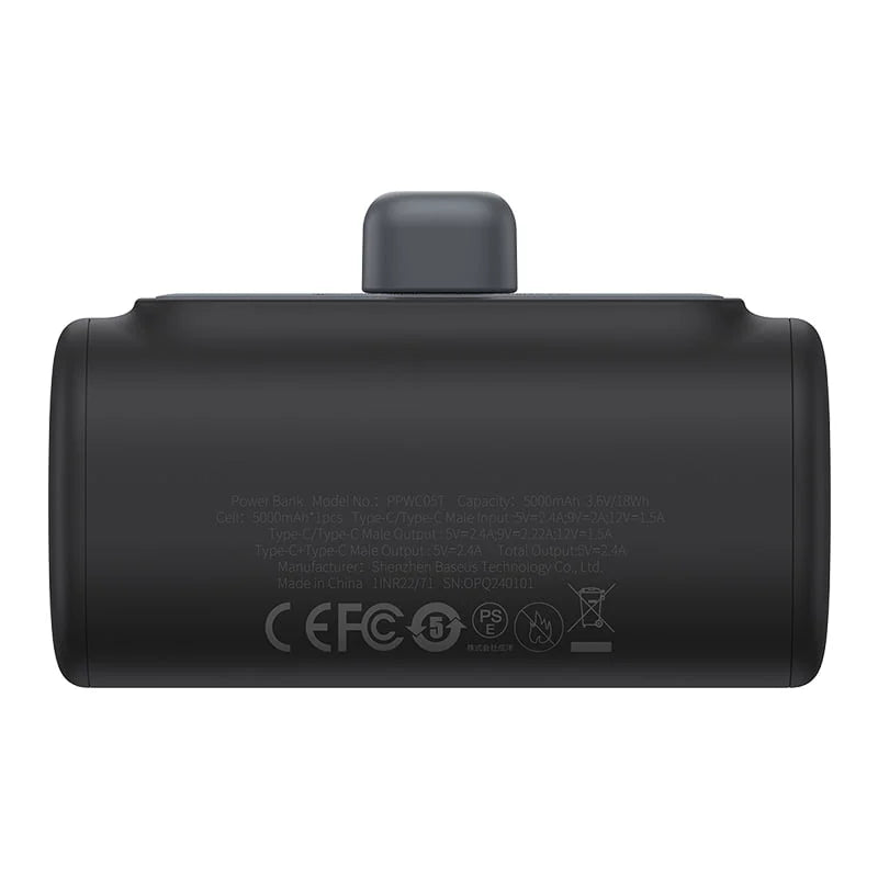 OS-Baseus Compact Power Bank Type-C Edition 5000mAh 20W